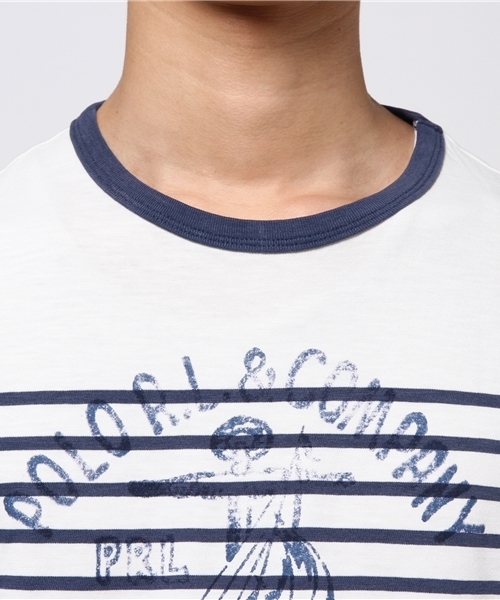 POLO RALPH LAUREN（ポロ ラルフ ローレン）の「カスタムフィット グラフィック Tシャツ（Tシャツ/カットソー・メンズ・ホワイト系その他・X-LARGE/X-SMALL/MEDIUM/SMALL/LARGE）」の4枚目の写真