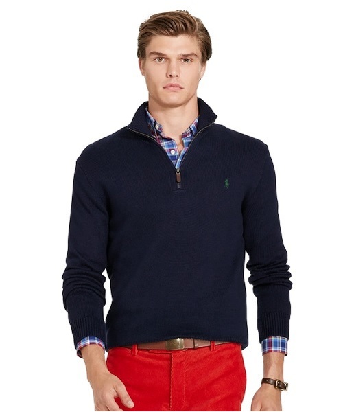 POLO RALPH LAUREN(ポロ ラルフ ローレン)の「コットン ハーフジップ
