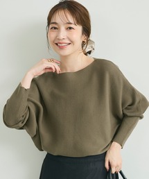 coca（coca）（コカ）の「しっとりやわらかボートネックドルマンニット【高橋愛様着用】（ニット/セーター）」