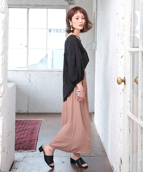 natural couture（ナチュラルクチュール）の「リゾートカラーパンツ（その他パンツ・レディース・ピンク/ベージュ/ネイビー/ターコイズブルー・FREE）」の15枚目の写真