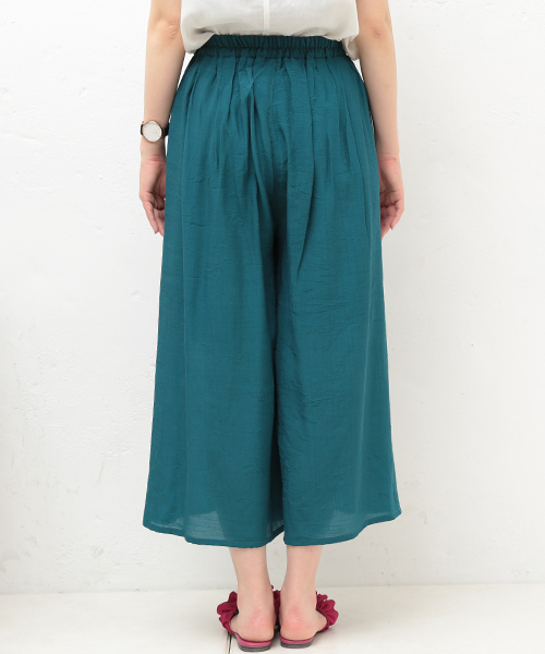 natural couture（ナチュラルクチュール）の「リゾートカラーパンツ（その他パンツ・レディース・ピンク/ベージュ/ネイビー/ターコイズブルー・FREE）」の5枚目の写真