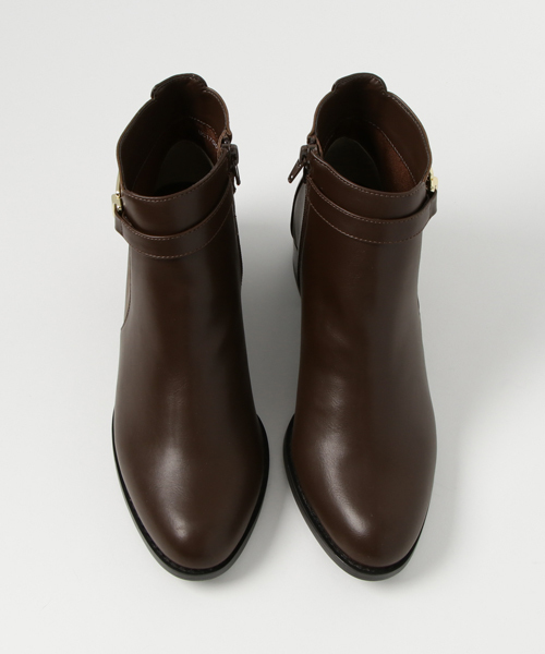 un dix cors（アンディコール）の「金具ショートブーツ（ブーティ・レディース・ブラウン/ボルドー・SMALL/MEDIUM/LARGE）」の4枚目の写真