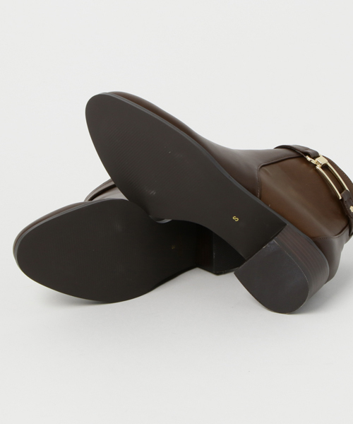 un dix cors（アンディコール）の「金具ショートブーツ（ブーティ・レディース・ブラウン/ボルドー・SMALL/MEDIUM/LARGE）」の6枚目の写真