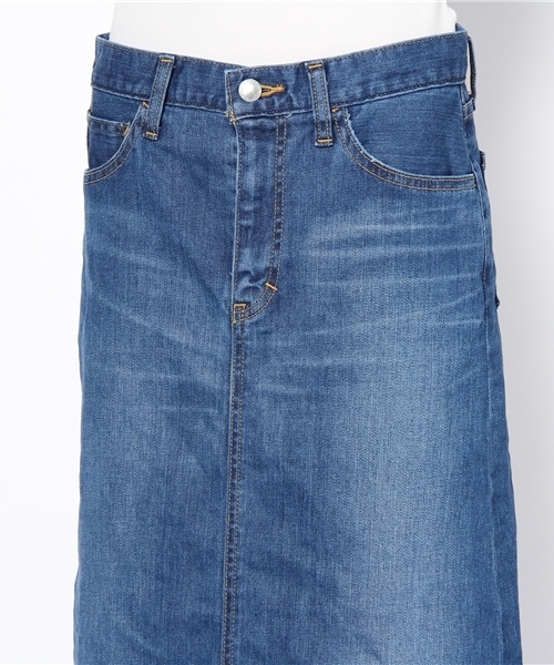 BEAUTY&YOUTH UNITED ARROWS（ビューティーアンドユースユナイテッドアローズ）の「BY デニムマキシスカート ◆（デニムスカート・レディース・コバルトブルー・SMALL/MEDIUM）」の4枚目の写真