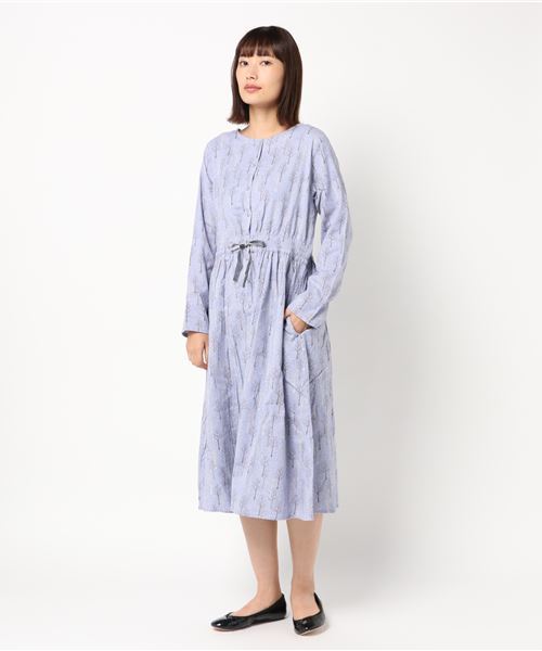 Samansa Mos2 サマンサ モスモス の 雪柄ワンピース ワンピース Wear