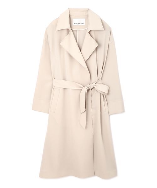 NATURAL BEAUTY BASIC（ナチュラルビューティーベーシック）の「ドレストレンチコート（トレンチコート・レディース・ベージュ/ネイビー/ダークベージュ・LARGE/MEDIUM/SMALL）」の19枚目の写真