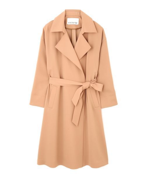 NATURAL BEAUTY BASIC（ナチュラルビューティーベーシック）の「ドレストレンチコート（トレンチコート・レディース・ベージュ/ネイビー/ダークベージュ・LARGE/MEDIUM/SMALL）」の6枚目の写真