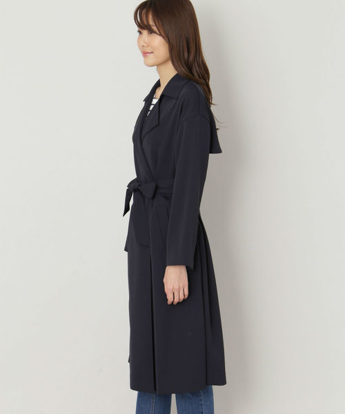 NATURAL BEAUTY BASIC（ナチュラルビューティーベーシック）の「ドレストレンチコート（トレンチコート・レディース・ベージュ/ネイビー/ダークベージュ・LARGE/MEDIUM/SMALL）」の17枚目の写真