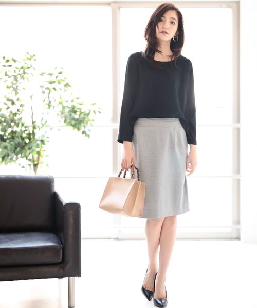 koe（コエ）の「オケージョンベネシャンバックプリーツブラウス（シャツ/ブラウス・レディース・ホワイト/ブラック・L/M）」の6枚目の写真