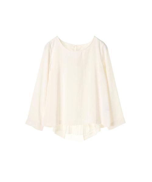 koe（コエ）の「オケージョンベネシャンバックプリーツブラウス（シャツ/ブラウス・レディース・ホワイト/ブラック・L/M）」の8枚目の写真