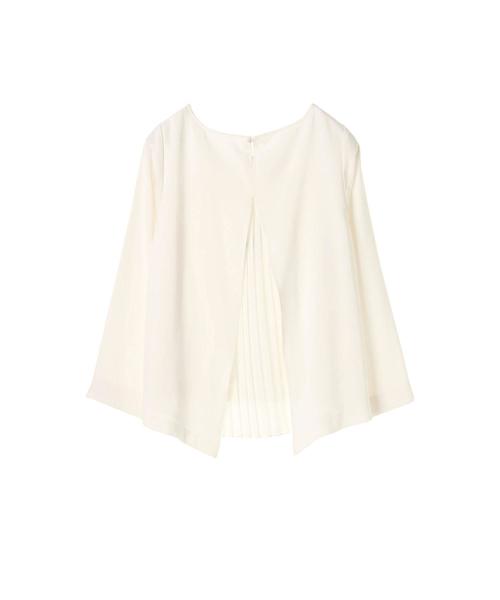 koe（コエ）の「オケージョンベネシャンバックプリーツブラウス（シャツ/ブラウス・レディース・ホワイト/ブラック・L/M）」の9枚目の写真