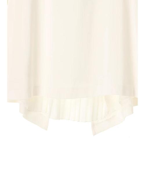 koe（コエ）の「オケージョンベネシャンバックプリーツブラウス（シャツ/ブラウス・レディース・ホワイト/ブラック・L/M）」の12枚目の写真