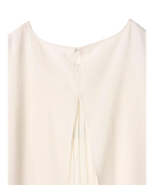 koe（コエ）の「オケージョンベネシャンバックプリーツブラウス（シャツ/ブラウス・レディース・ホワイト/ブラック・L/M）」の13枚目の写真