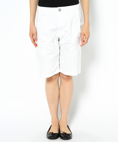 JOURNAL STANDARD relume（ジャーナルスタンダード　レリューム）の「32/2 チノクロス メンズチノショートパンツ（その他パンツ・レディース・ホワイト/ベージュ・36/34/40/38）」の3枚目の写真