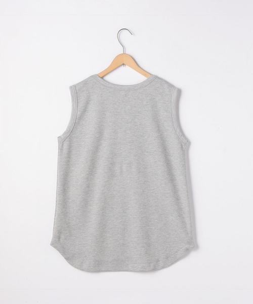 coen（コーエン）の「ハニカムノースリーブカットソー（Tシャツ/カットソー・レディース・グレー/ブラック/ホワイト/ピンク・FREE）」の21枚目の写真