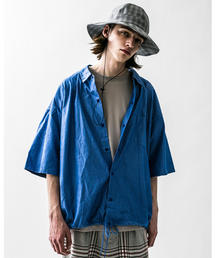 MONKEY TIME | ＜monkey time＞ STRIPE SHIRT JACKET SS/シャツ(シャツ/ブラウス)