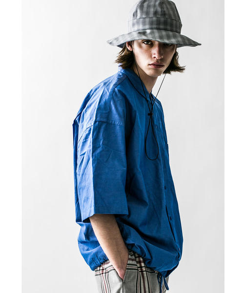 MONKEY TIME（モンキータイム）の「＜monkey time＞ STRIPE SHIRT JACKET SS/シャツ（シャツ/ブラウス・メンズ・その他1/コバルトブルー・LARGE/MEDIUM/X-LARGE/SMALL）」の17枚目の写真