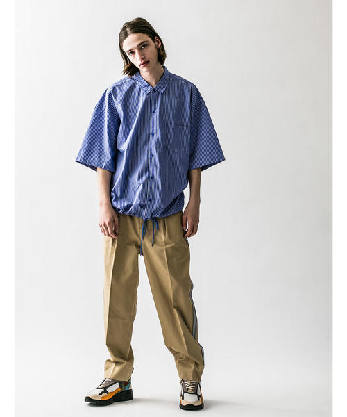 MONKEY TIME（モンキータイム）の「＜monkey time＞ STRIPE SHIRT JACKET SS/シャツ（シャツ/ブラウス・メンズ・その他1/コバルトブルー・LARGE/MEDIUM/X-LARGE/SMALL）」の10枚目の写真