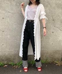 one after another NICE CLAUP | 【WEB STORE限定】ヴィンテージレースガウン(ワンピース)