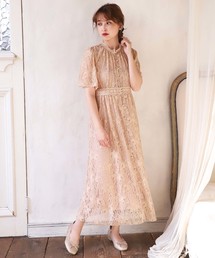 one after another NICE CLAUP | Vintageフラワーレースガウンワンピース(ワンピース)