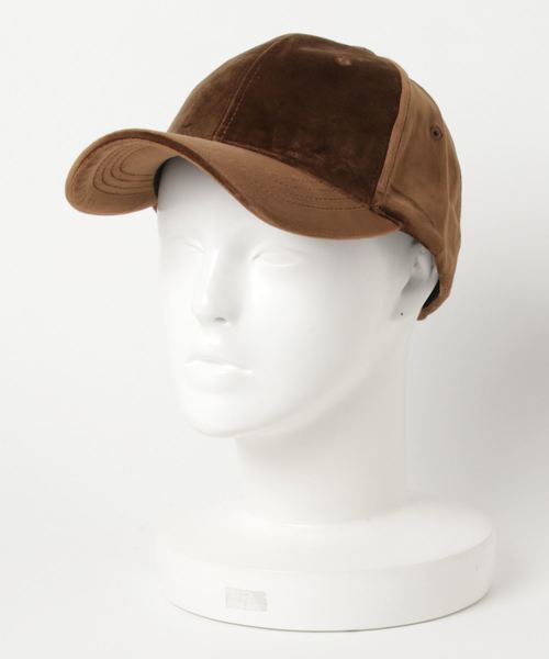 DouDou（ドゥドゥ）の「ベロアキャップ（ハット・レディース・ベージュ/ブラウン・FREE）」の4枚目の写真