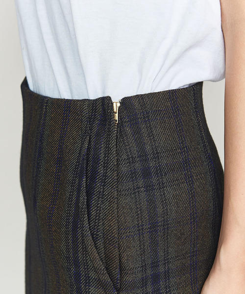 BEAUTY&YOUTH UNITED ARROWS(ビューティーアンドユースユナイテッドアローズ)の「BY ソリッド&チェックミニスカート ◆(スカート・レディース・ネイビー/その他1・MEDIUM/SMALL)」の5枚目の写真