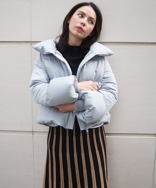 PICCIN（ピッチン）の「ストレッチボリュームカフスダウンジャケット