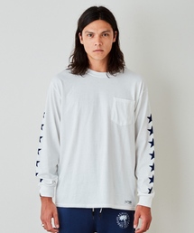 EVENFLOW | evenflow イーブンフロウ ★ L/S  TEE 長袖プリントＴシャツ EF-910(Tシャツ/カットソー)