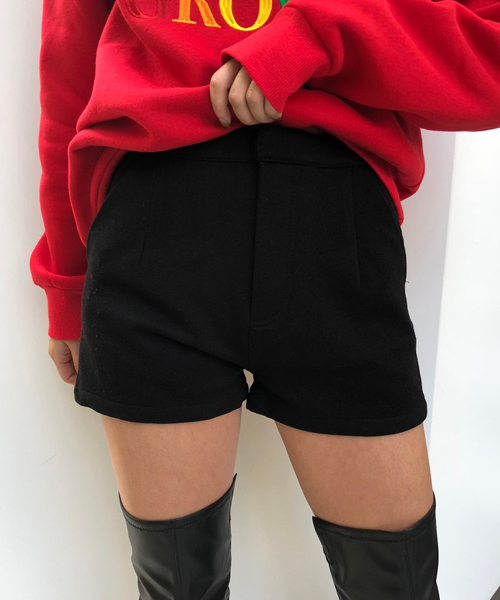 ENVYM(アンビー)の「ツイードSPT(その他パンツ・レディース・ブラック/グレー・S/M)」の1枚目の写真