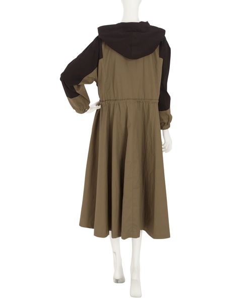 jouetie（ジュエティ）の「2WAY HOODIEワンピース（ワンピース・レディース・ベージュ/レッド/カーキ・MEDIUM）」の14枚目の写真