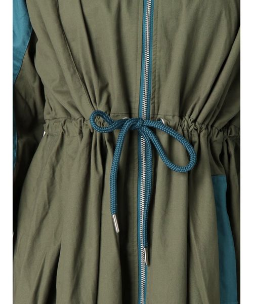 jouetie（ジュエティ）の「2WAY HOODIEワンピース（ワンピース・レディース・ベージュ/レッド/カーキ・MEDIUM）」の13枚目の写真