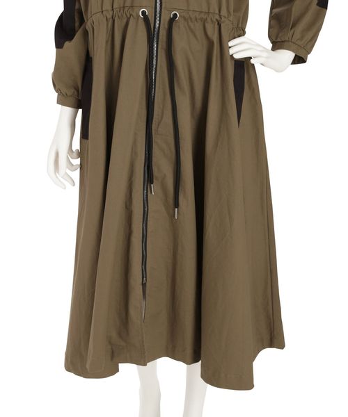 jouetie（ジュエティ）の「2WAY HOODIEワンピース（ワンピース・レディース・ベージュ/レッド/カーキ・MEDIUM）」の15枚目の写真