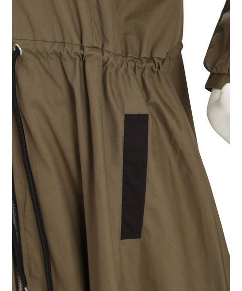 jouetie（ジュエティ）の「2WAY HOODIEワンピース（ワンピース・レディース・ベージュ/レッド/カーキ・MEDIUM）」の11枚目の写真