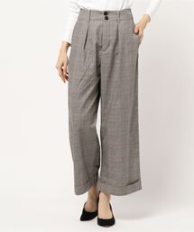 AMERICAN HOLIC | ・裾折り返しワイドパンツ(その他パンツ)