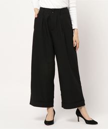 AMERICAN HOLIC | ・裾折り返しワイドパンツ(その他パンツ)