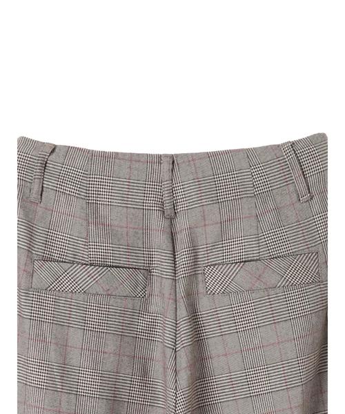 AMERICAN HOLIC（アメリカンホリック）の「・裾折り返しワイドパンツ（その他パンツ・レディース・ブラック/その他5/杢グレー/キャメル/その他8/チェック/ハウンドトゥース/レッド系その他7・M/L）」の22枚目の写真