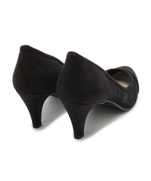 grove（グローブ）の「【7.0cm】やわここちパンプス(日本製)（パンプス・レディース・ブラック/グレー/ライトパープル/ベビーピンク/ブラック系1/ブラック系7/ネイビー系5・23.5cm/24.5cm/23.0cm/24.0cm/25.0cm/22.0cm/22.5㎝/22.5cm）」の12枚目の写真