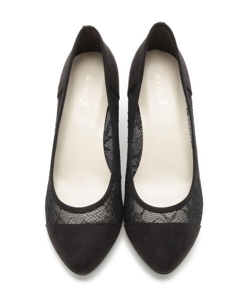 grove（グローブ）の「【7.0cm】やわここちパンプス(日本製)（パンプス・レディース・ブラック/グレー/ライトパープル/ベビーピンク/ブラック系1/ブラック系7/ネイビー系5・23.5cm/24.5cm/23.0cm/24.0cm/25.0cm/22.0cm/22.5㎝/22.5cm）」の13枚目の写真