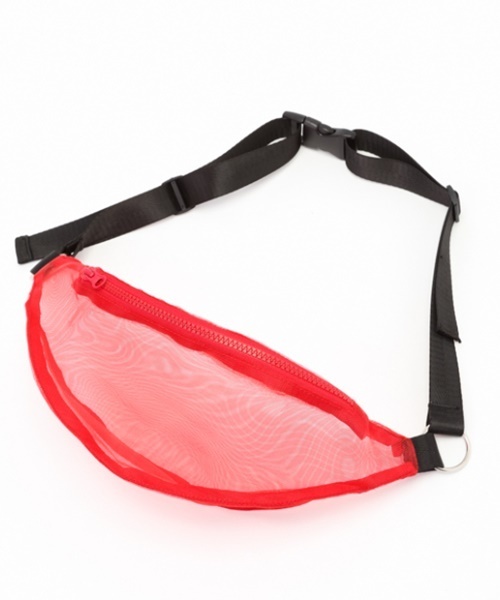 CONTROL FREAK / CTFK（コントロールフリーク）の「チュールボディーバッグ（ボディバッグ/ウエストポーチ・レディース・ブラック/パープル/レッド/イエロー・FREE）」の5枚目の写真