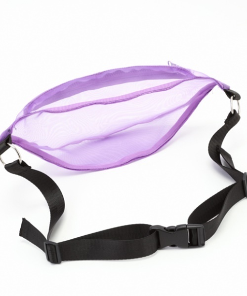 CONTROL FREAK / CTFK（コントロールフリーク）の「チュールボディーバッグ（ボディバッグ/ウエストポーチ・レディース・ブラック/パープル/レッド/イエロー・FREE）」の6枚目の写真