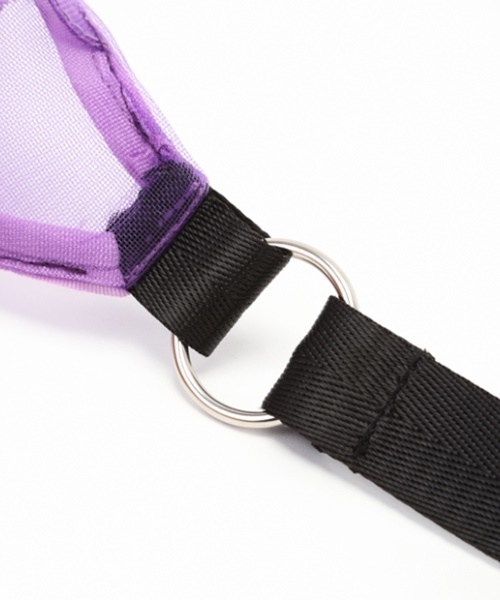 CONTROL FREAK / CTFK（コントロールフリーク）の「チュールボディーバッグ（ボディバッグ/ウエストポーチ・レディース・ブラック/パープル/レッド/イエロー・FREE）」の9枚目の写真