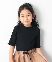 devirock | リブハーフスリーブTシャツ(Tシャツ/カットソー)