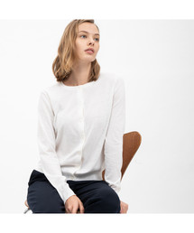 LACOSTE�i���R�X�e�j�́u�X���[�X�j�b�g�N���[�l�b�N�J�[�f�B�K���i�J�[�f�B�K���j�v