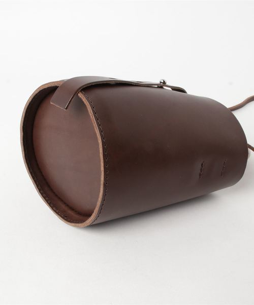 Abahouse Devinette（ドゥヴィネット）の「MUUN　ワンハンドルレザーバッグ（ショルダーバッグ・レディース・ホワイト/ブラウン・FREE）」の5枚目の写真