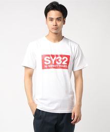 SY32 by SWEET YEARS�i�G�X���C�T�[�e�B�g�D�o�C�X�B�[�g�C���[�Y�j�́u�y73�z�yit�z�ySY32 by SWEET YEARS�zCOLOR BOX LOGO TEE�iT�V���c/�J�b�g�\�[�j�v