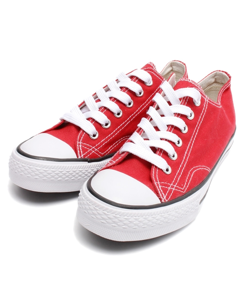 WEGO（ウィゴー）の「WEGO/ローカットスニーカー（スニーカー・レディース・ホワイト/ブラック/イエロー/ピンク/レッド・23.5/24.5）」の5枚目の写真