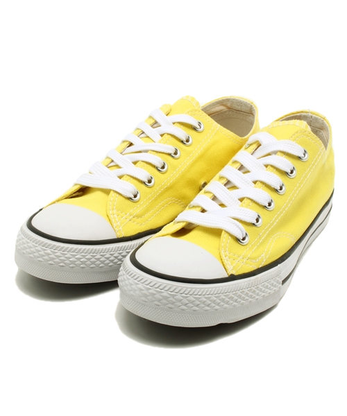 WEGO（ウィゴー）の「WEGO/ローカットスニーカー（スニーカー・レディース・ホワイト/ブラック/イエロー/ピンク/レッド・23.5/24.5）」の3枚目の写真