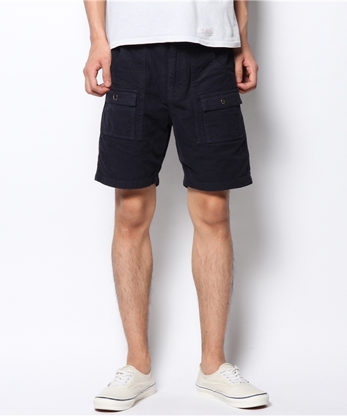 BEAMS(ビームス)の「○BEAMS / S/L コーデュロイ ショーツ(カーゴパンツ・メンズ・オレンジ/ロイヤルブルー/ネイビー・X-LARGE/MEDIUM/SMALL/LARGE)」の15枚目の写真