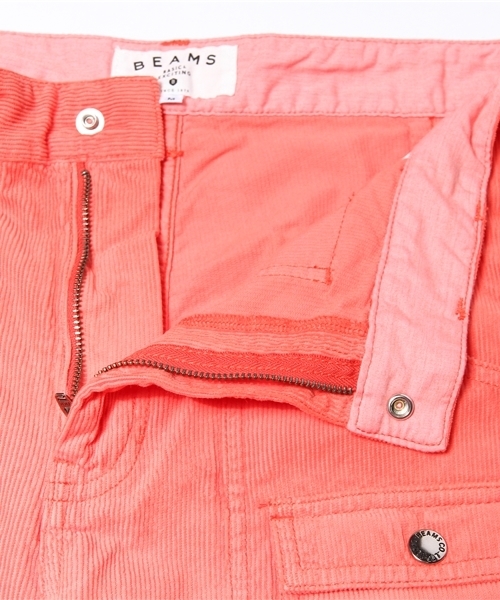 BEAMS(ビームス)の「○BEAMS / S/L コーデュロイ ショーツ(カーゴパンツ・メンズ・オレンジ/ロイヤルブルー/ネイビー・X-LARGE/MEDIUM/SMALL/LARGE)」の7枚目の写真