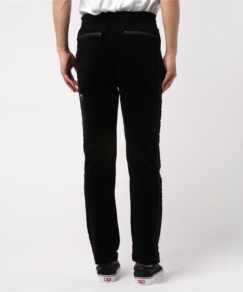 HYSTERIC GLAMOUR（ヒステリックグラマー）の「NIGHT GROOVE 刺繍トラックパンツ（その他パンツ・メンズ・ブラック・MEDIUM/SMALL）」の2枚目の写真